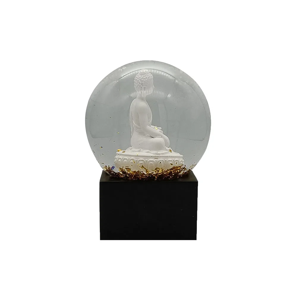 Desktop Decoration Eco-Friendly Resin Life Size Thai Yoga Mandala Buddha