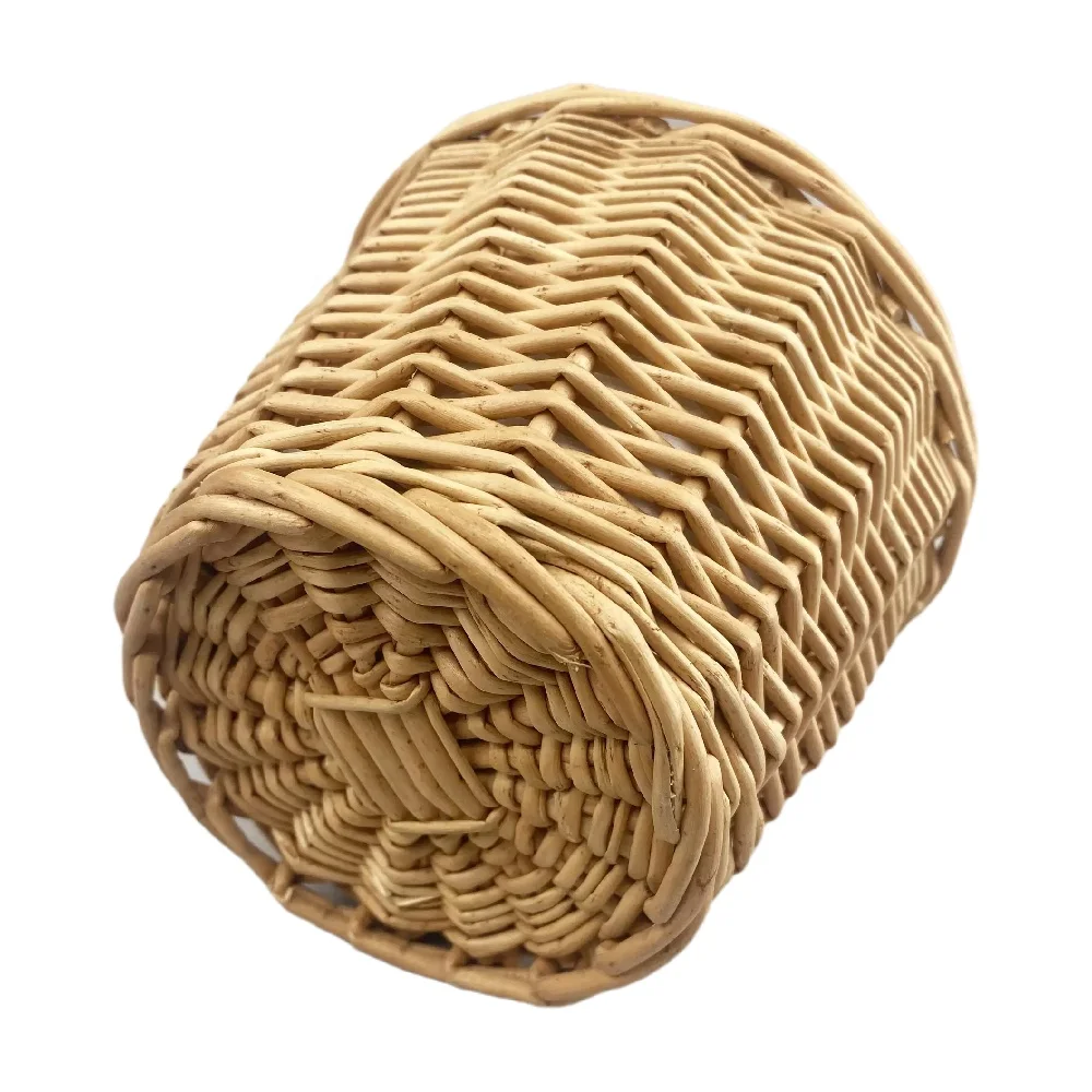 Willow basket oval Woven round Wicker Customized rattan Picnic gift Basket Storage Basket