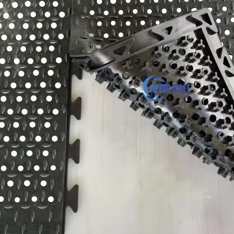 AEGIRSAFE ESD Oil Resistant Nitrile NBR Rubber Antifatigue Mat