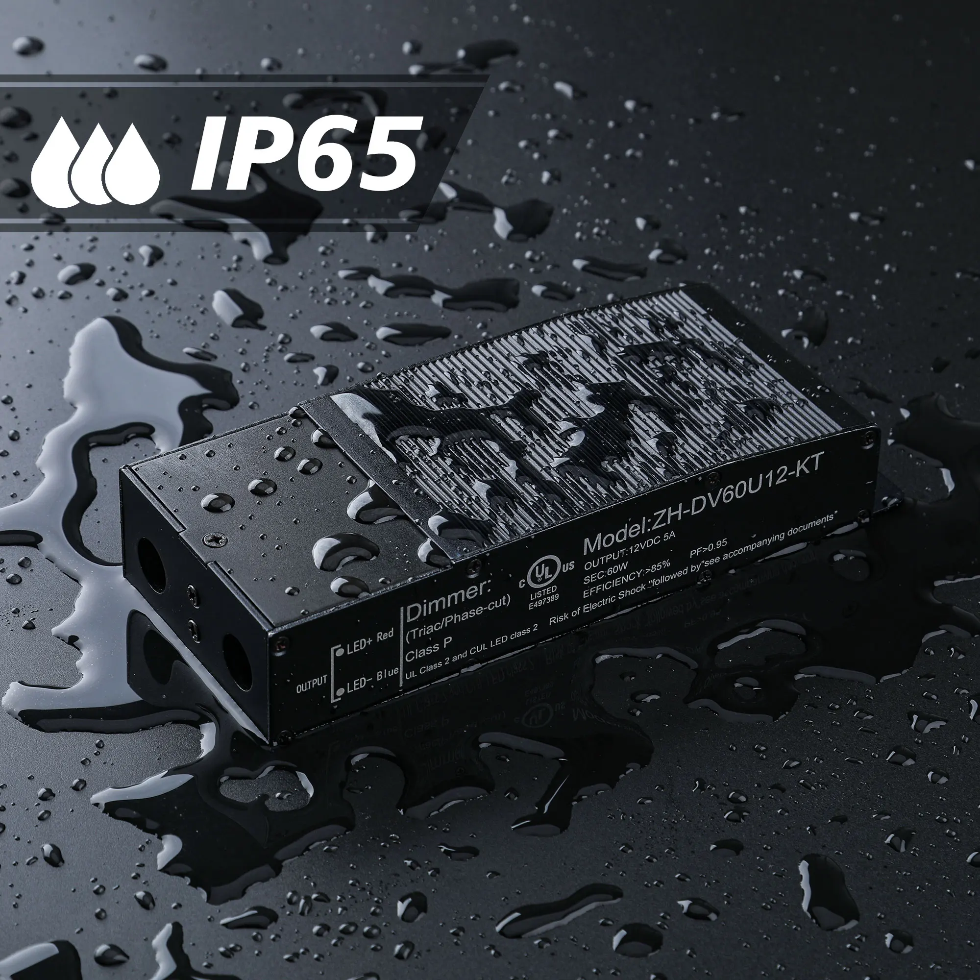 Switching Power Supply Led Strip Light Transformer12v 24v 20watts 40watts 60watts Phase Dimming Pool Light Transformers For Neon