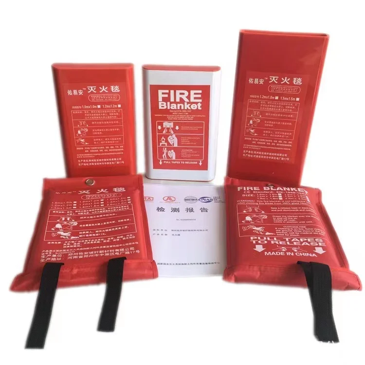 High-Quality Welding Spark Protection Fire Blanket with High Temperature Resistant