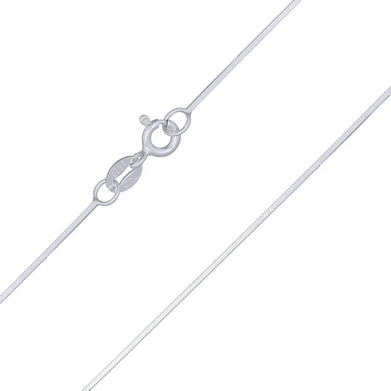 Flat Square Silver Snake 925 Silver Chain Wholesale for Retailers and Ecommerce Shop Owners