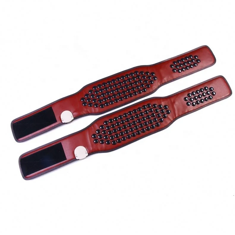 Heat Treatment Exercises Jade Stone Mat Tourmaline Slimming Amethyst Therapy Waist Belt