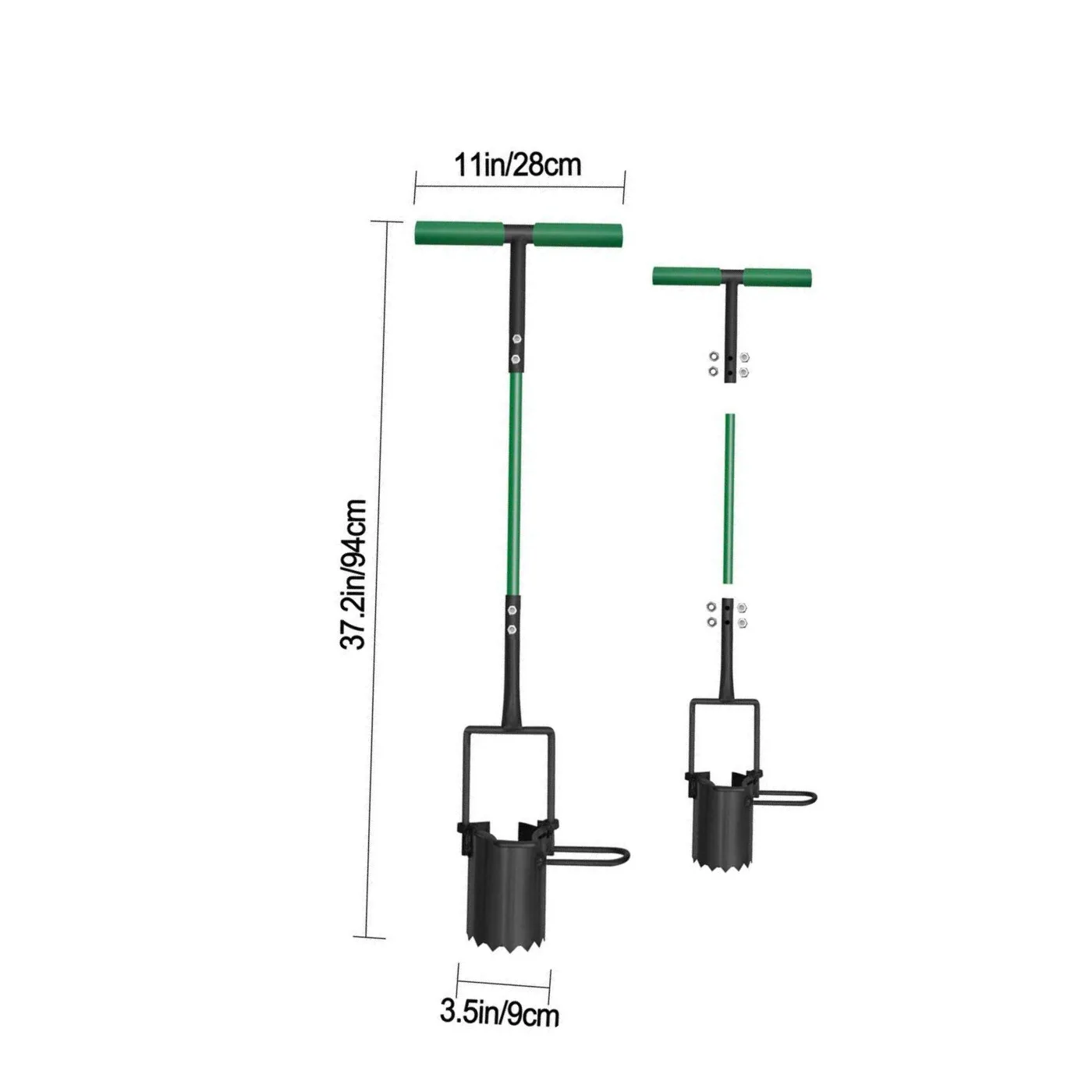 High Quality  Bulb Planter Tool For Soil Sampler Gardening Tools And Supplies Long Handle Garden Shovel
