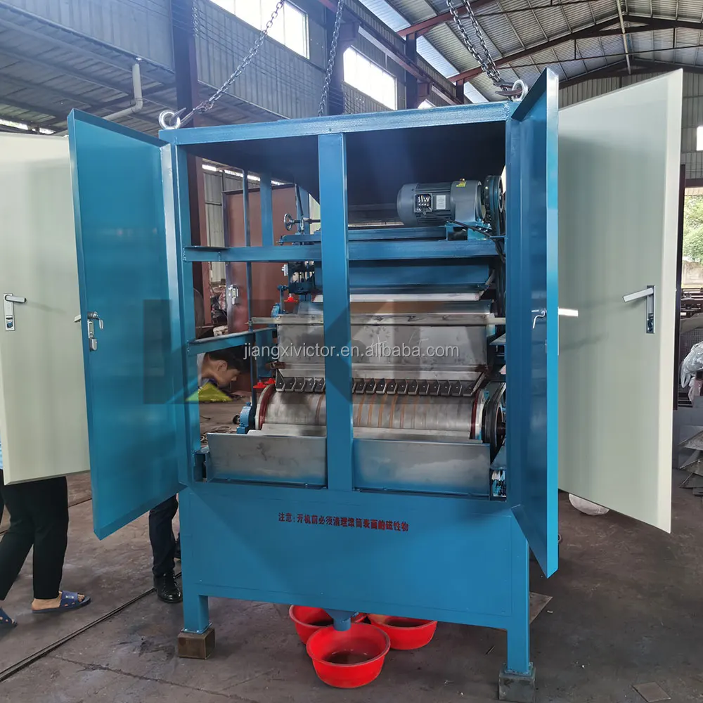 Dry Roller Magnetic Separator, High Intensity Magnetic Roller Separator, Magnetic Separator Machine for Monazite