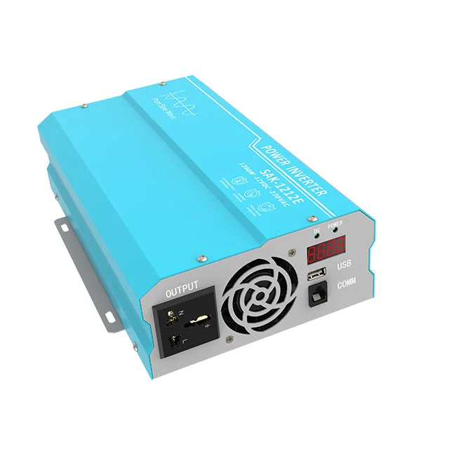 Высокая Частота 1200 Вт 12VDC 230VAC USB и зарядное устройство для аккумулятора, инвертор с чистым синусом