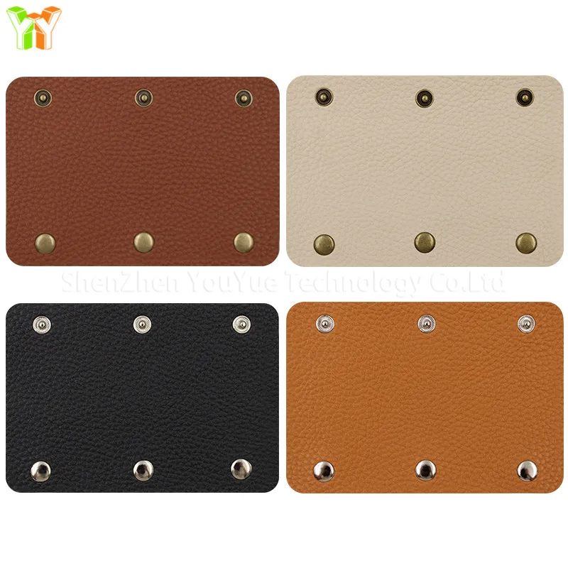 Luggage Bag Handle Wrap Leather Suitcase Grip Protective Cover Anti-stroke Stroller Shoulder Strap Pad Grip Cover Bag