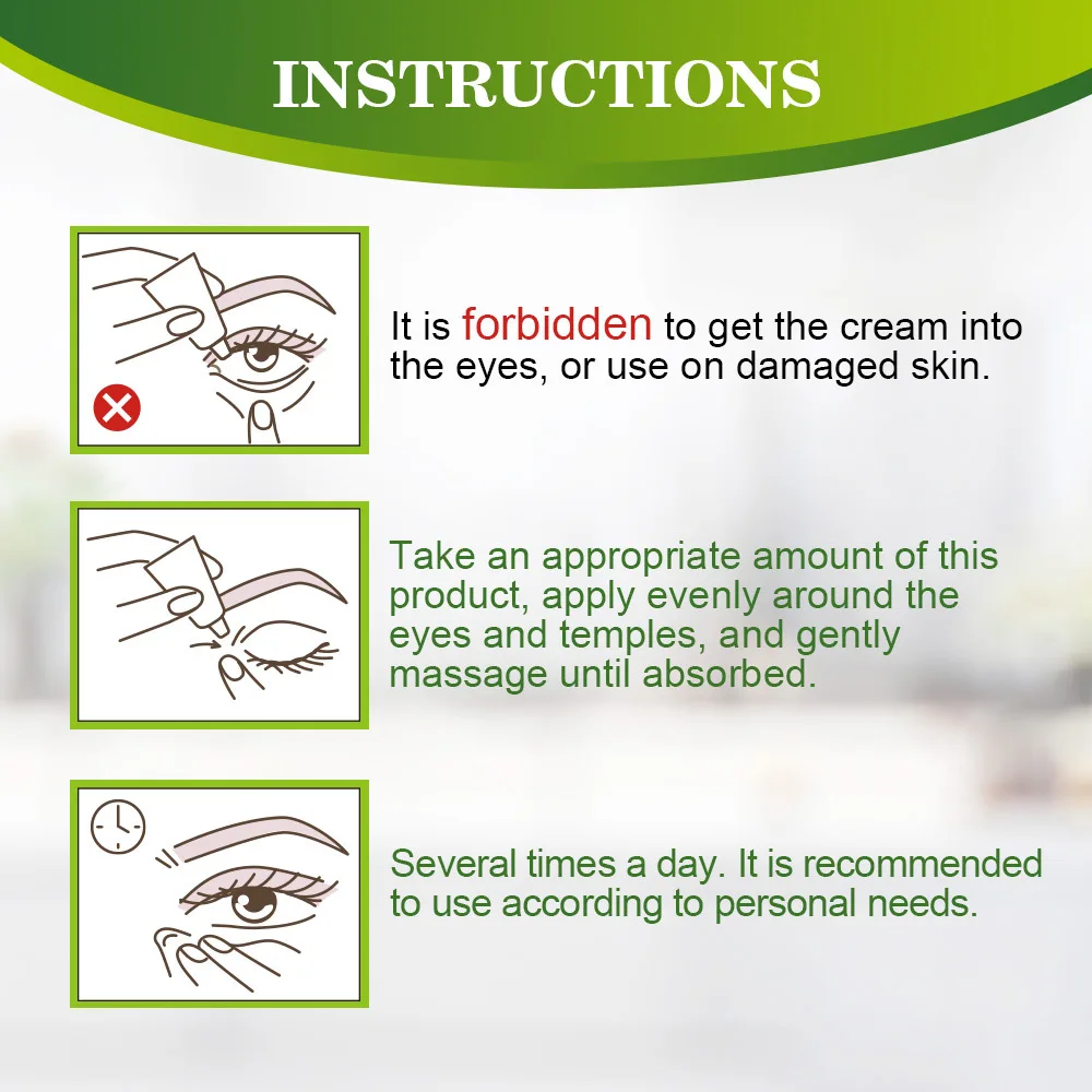 Sumifun AliExpress cross-border 20g Mingmu health care Eye fatigue ointment Wholesale K10037