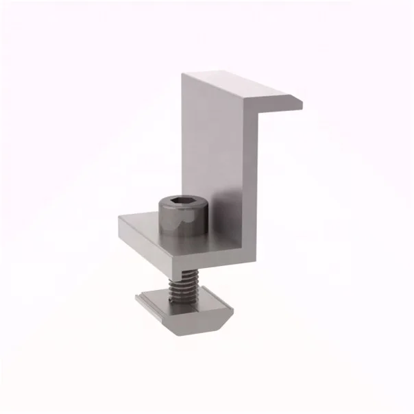 JCHX panel end clamps 25mm fractile clamp roof rack for toyota land cruiser lc79 solar