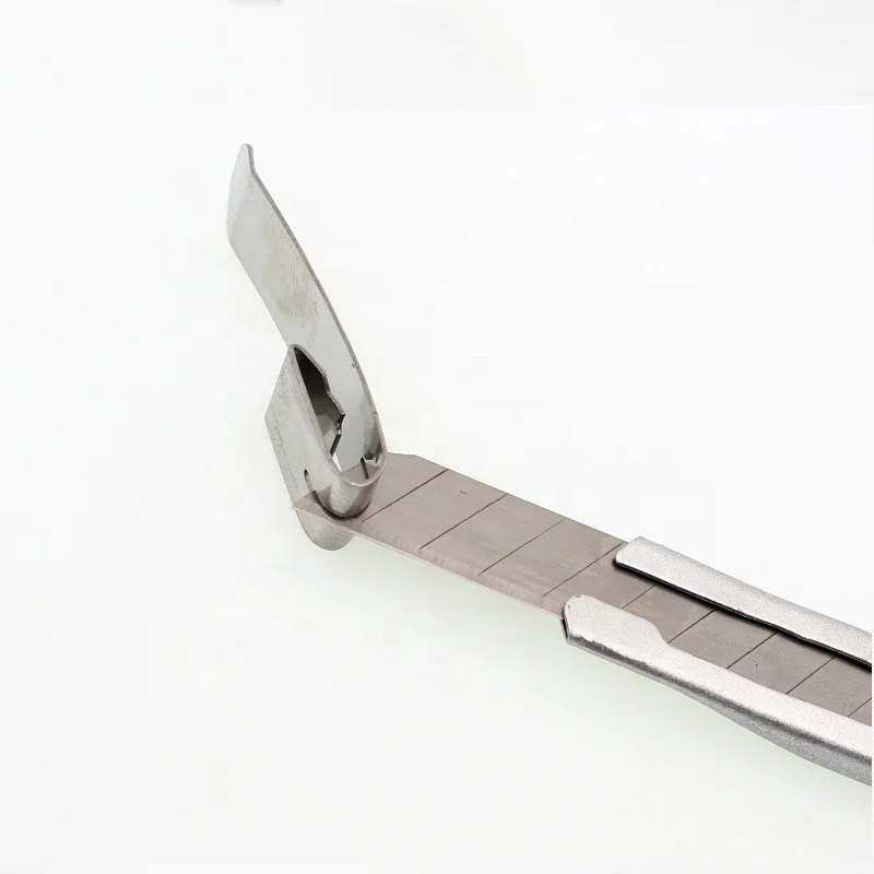 Wholesale Iron Art Knife Utility Knife 9mm Snap Off Blade Office Paper Cutter Box Cutter
