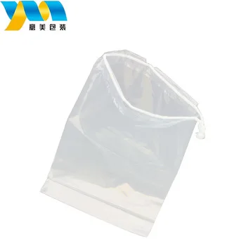  Hdpe прозрачные пластиковые Подарочные Сумки на шнурке с