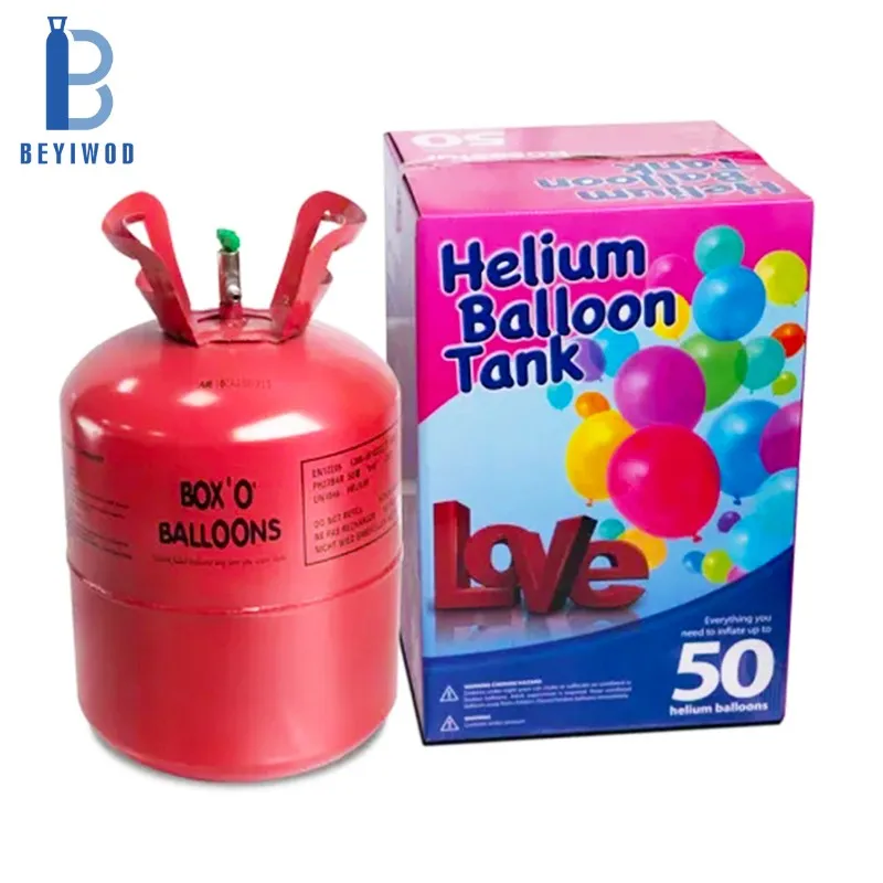 50lb 30lbTank balloons Wholesale Helium Pure Helium Balloons Cylinder 13.4l 22.4l