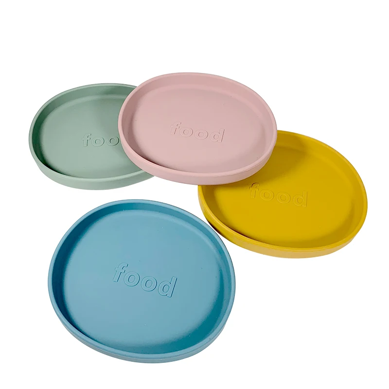 new design Factory supply attractive price baby eating bowl custom silicone baby plate