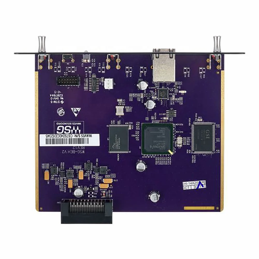 Klark Teknik DN32-WSG Expansion Card 32-Channel Low-Latency Aoip In Waves Soundgrid Network Interface Of Midas M32 Digital Mixer