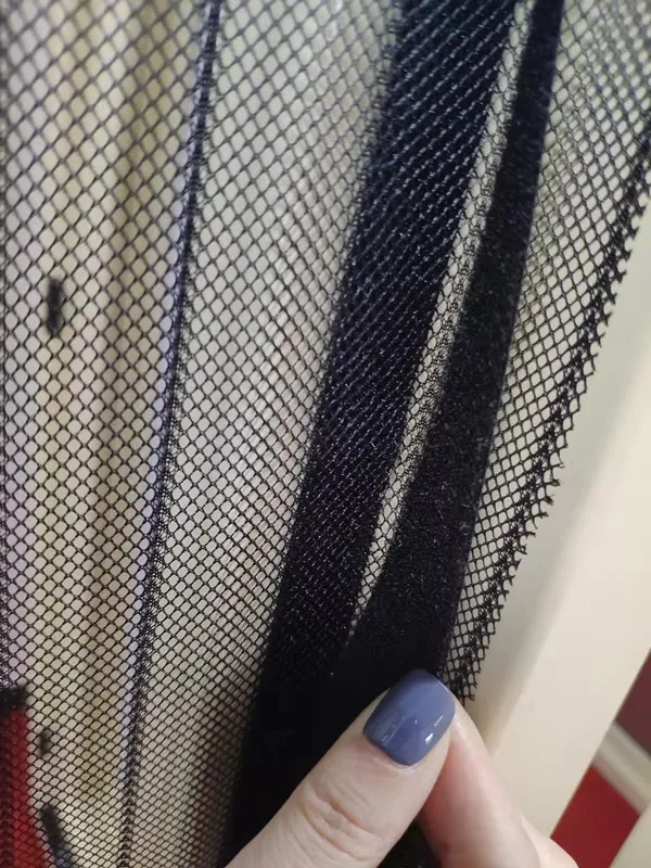 Wholesale Multi Specification Magnetic Soft Yarn Door Curtains for Home Use Insect Resistant Magnetic Mesh Door Curtains