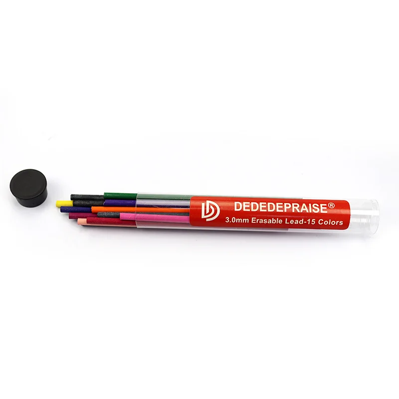 DEDEDEPRAISE TR3000 3mm 15 colours mechanical color pencil lead refill