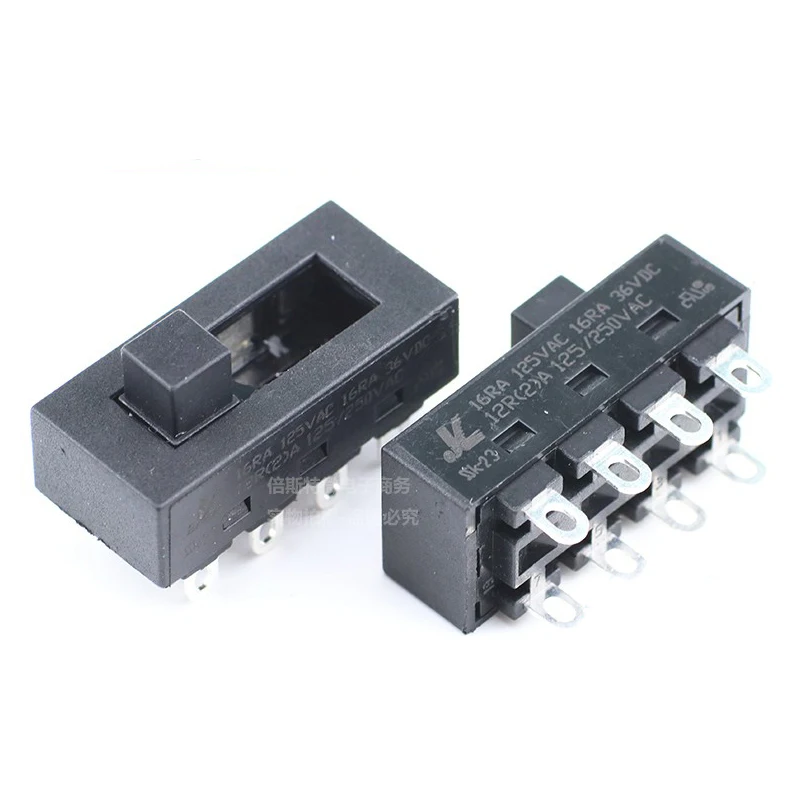 12А 250 В 3-позиционный 8-контактный переключатель с переключателем LQ-103H фен горячий холодный