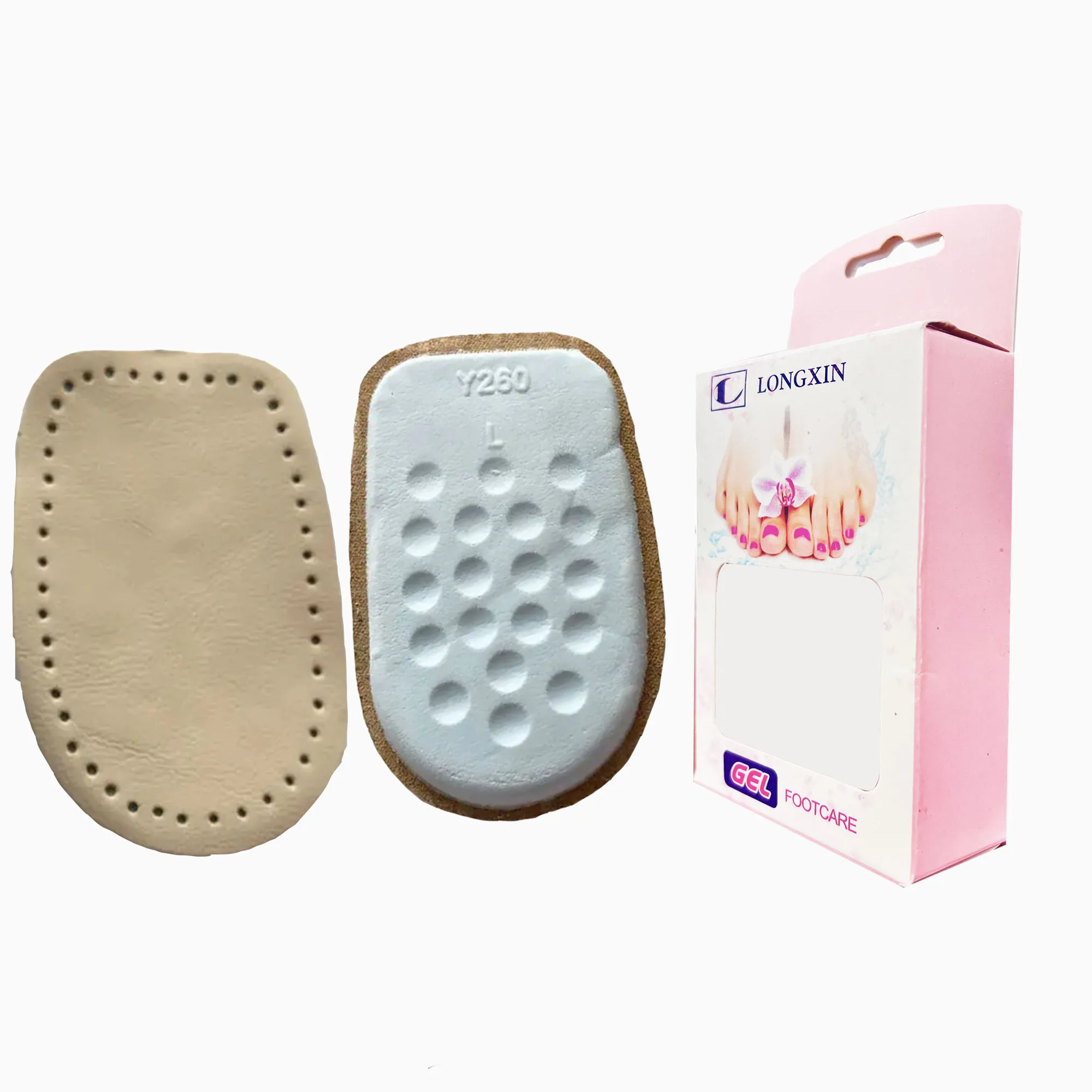 sports arch insole for shoes insoles for shoes flat breathable TPE increase heel pad