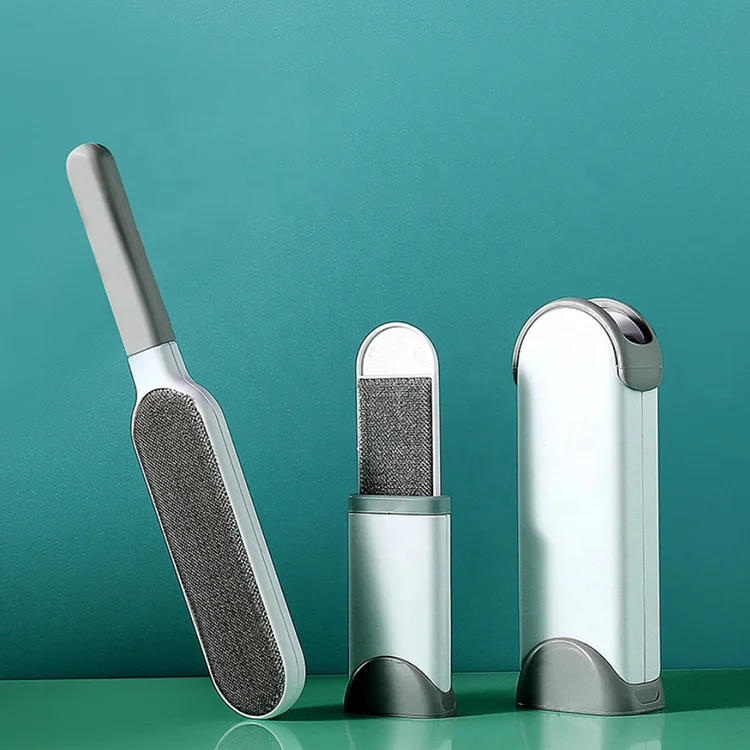 Small Size Magic Clean Brush Reusable Self-Cleaning Pet Hair Brush Double Lint Remover Fur Scrub Clothes Bag Dust Brushes