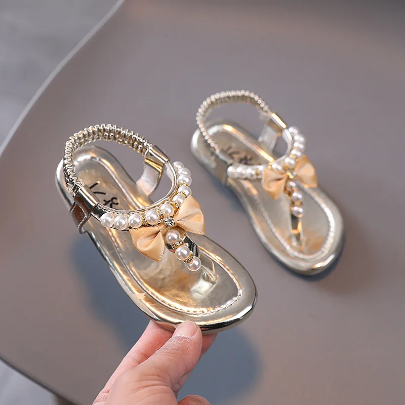 Beauty Comfort Summer Flat baby girl sandals Slip on kids shoes 2022