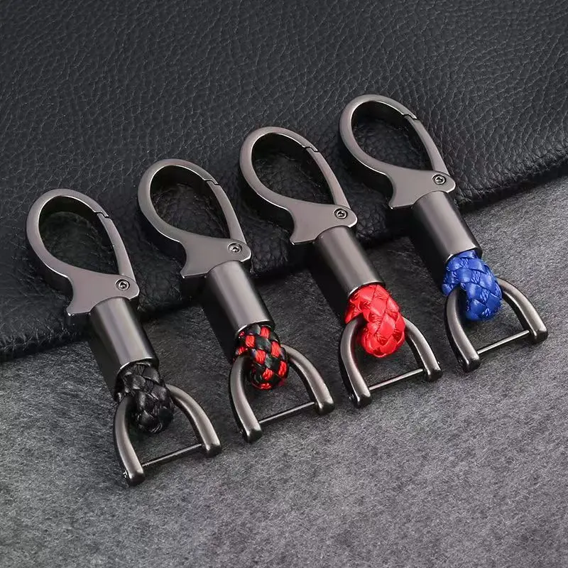 forMercedes Benz W204W205W203W212 Audi BMW E38E92E70 Honda Yash Golf Car Key Chain Fashion Leather Key