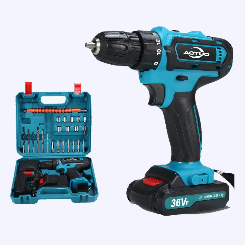 Factory Price 28V Rechargeable Power Screw drivers Lithium Electric Drill Set Cordless Electric Screwdriver
