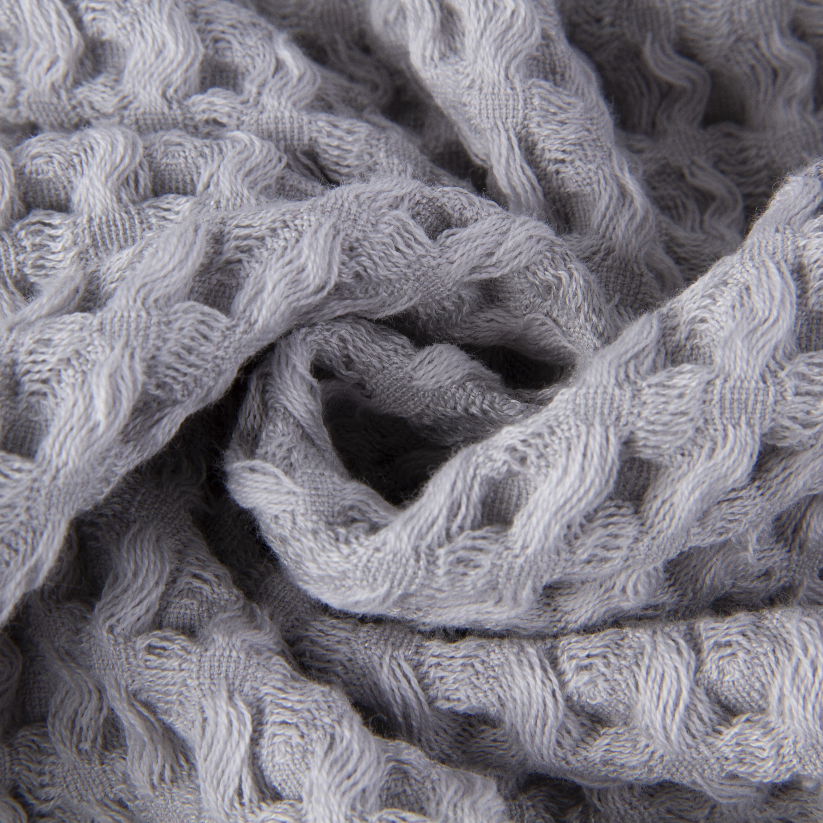 Anti Bacterial/Anti Odor/Anti Microbial Fabric Silver/Titanium/Cotton Waffle Face Towel