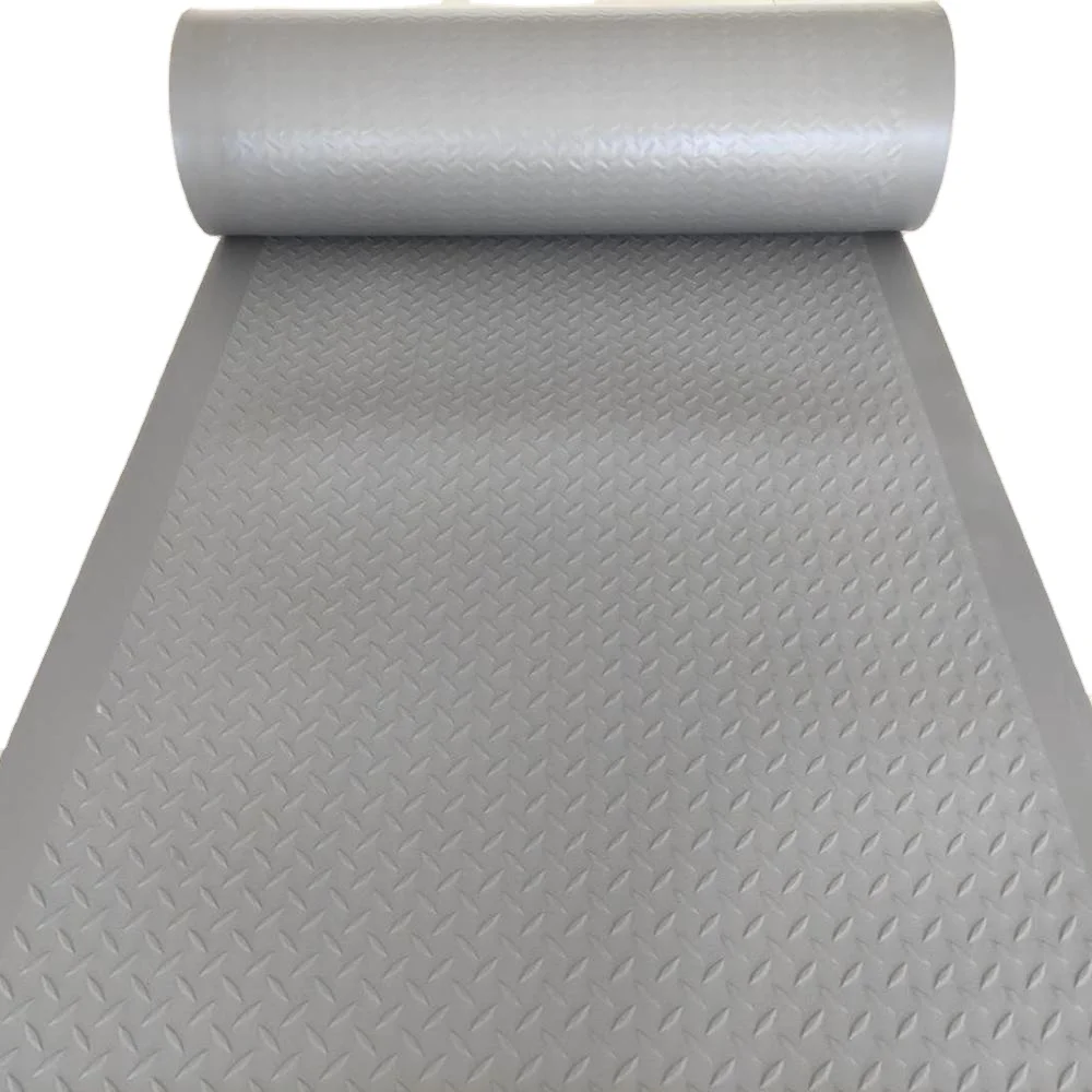 Manufacturer Direct 3.1mm 4.5mm Walkway TPO Waterproofing Membrane Walk Way Rubber Membrane with Pattern