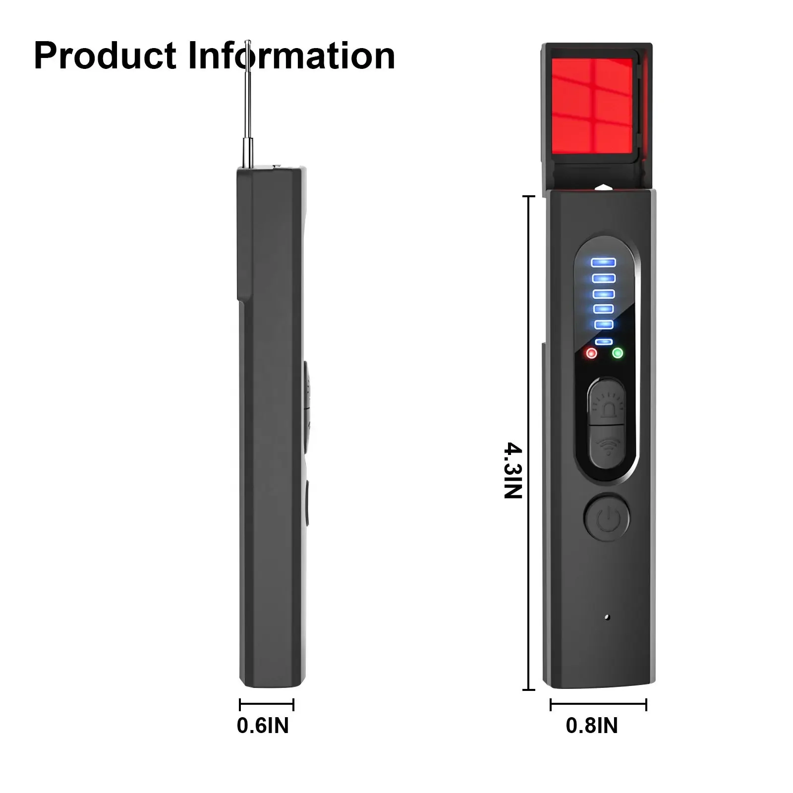 Wholesale Cheap X13 Anti Spy Detector Camera Finder RF Signal Detector GPS Tracking GSM Listening Device Finder