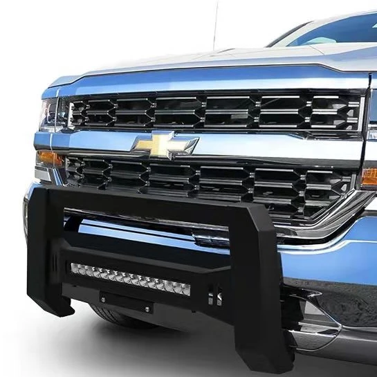 JFC-4001-Promotion good price chrome metal stainless ranger defen protector truck front and rear bumper car grille guard