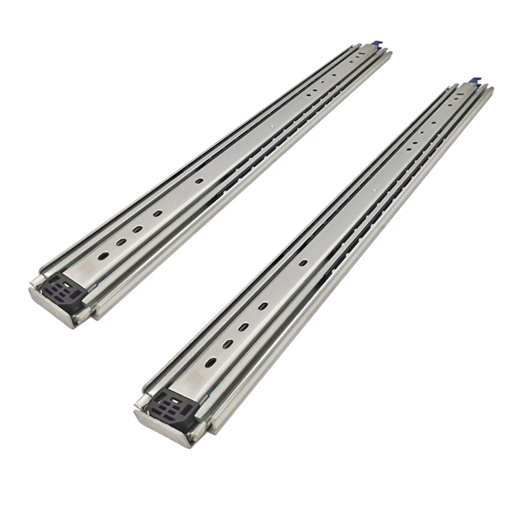 76mm Hardware Supplier Ball Bearing Drawer Sliders Heavy Duty Full Extension Drawer Slides Lock Kitchen Storage & Closet Dining
