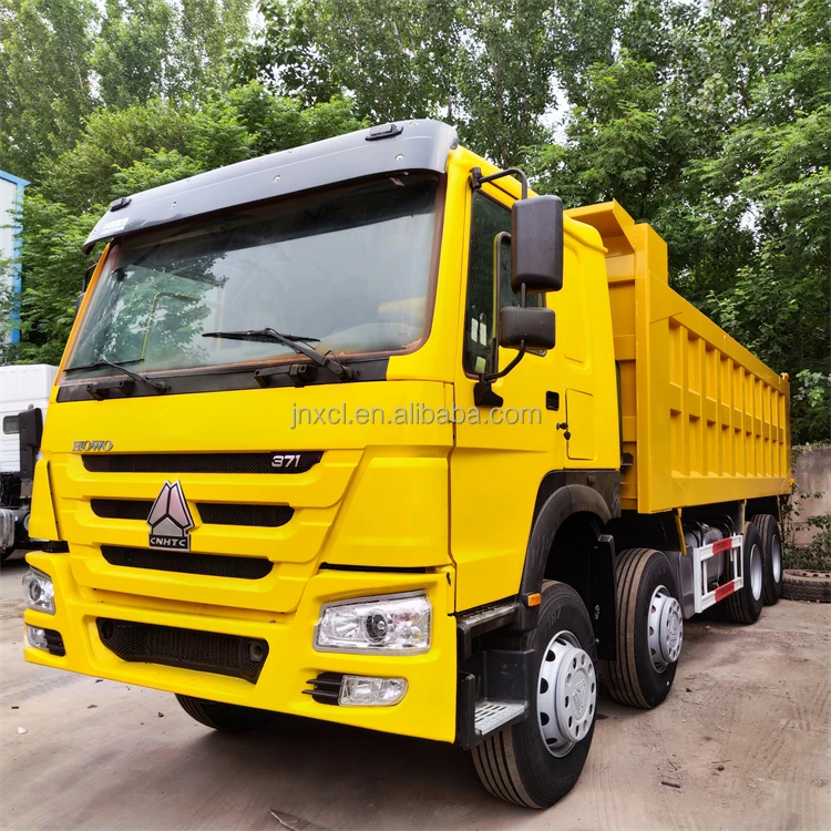 8x4 Sinotruck HOWO б/у тяжелый грузовик самосвал дизельный механический Трансмиссия Euro 2 Emission Weichai ISUZU