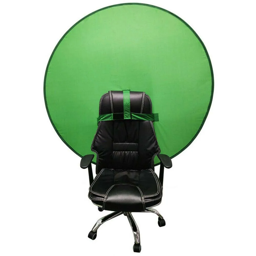 
Green Circular Backdrop Background Screen Portable For Photo Video Studio Round 