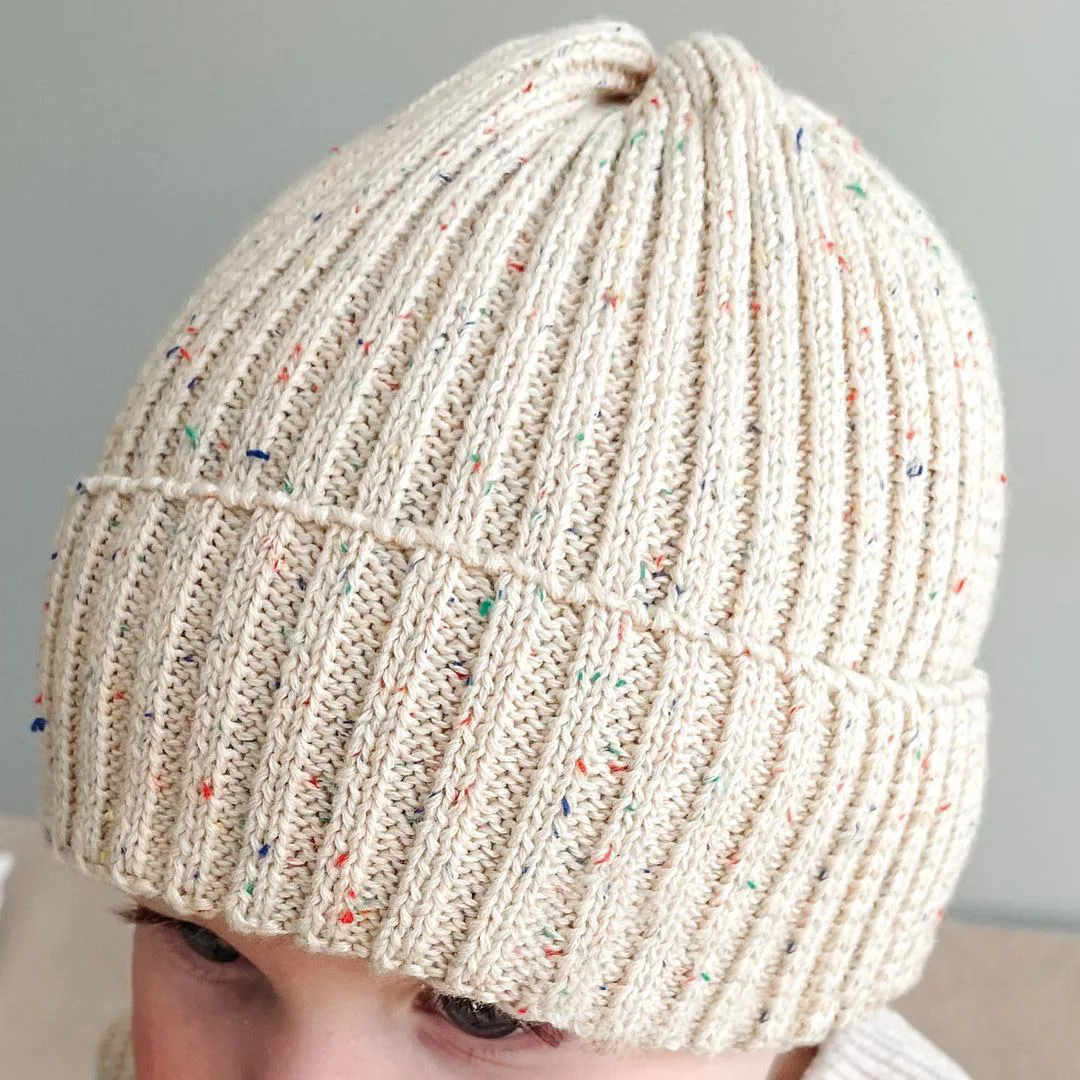 OEM ODM Custom winter newborn toddler sprinkle Knit pure cotton knitted baby hats newborn infant beanie for babies