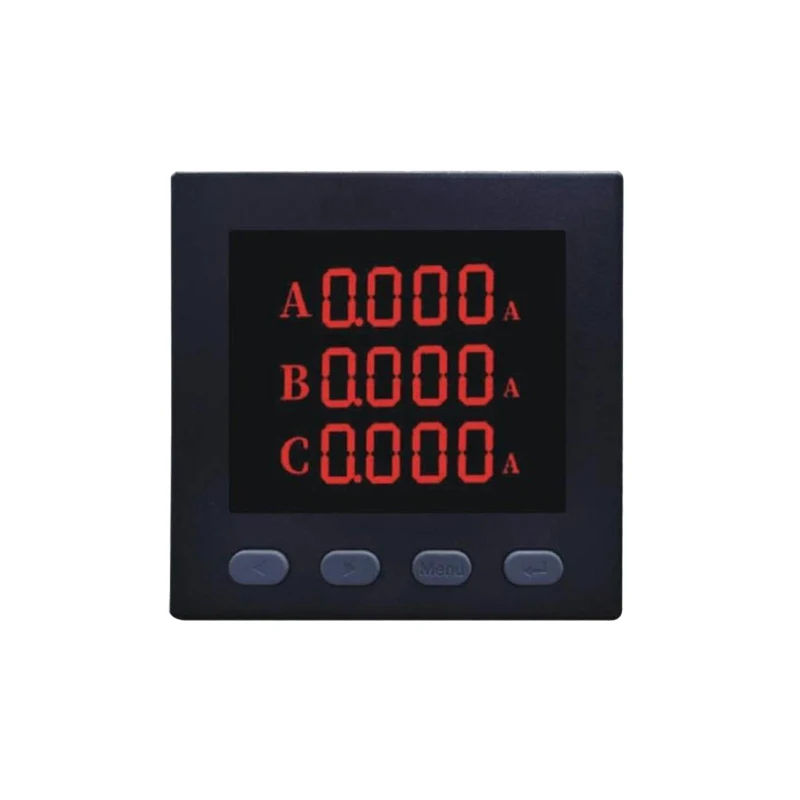 Network Monitor R485 three phase smart digital LCD voltmeter voltage ampere meter