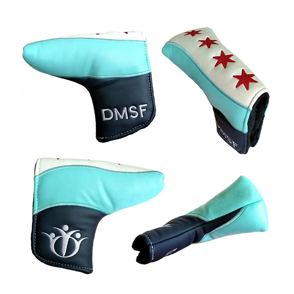 Custom PU Leather Golf Putter Head Cover Golf accessories