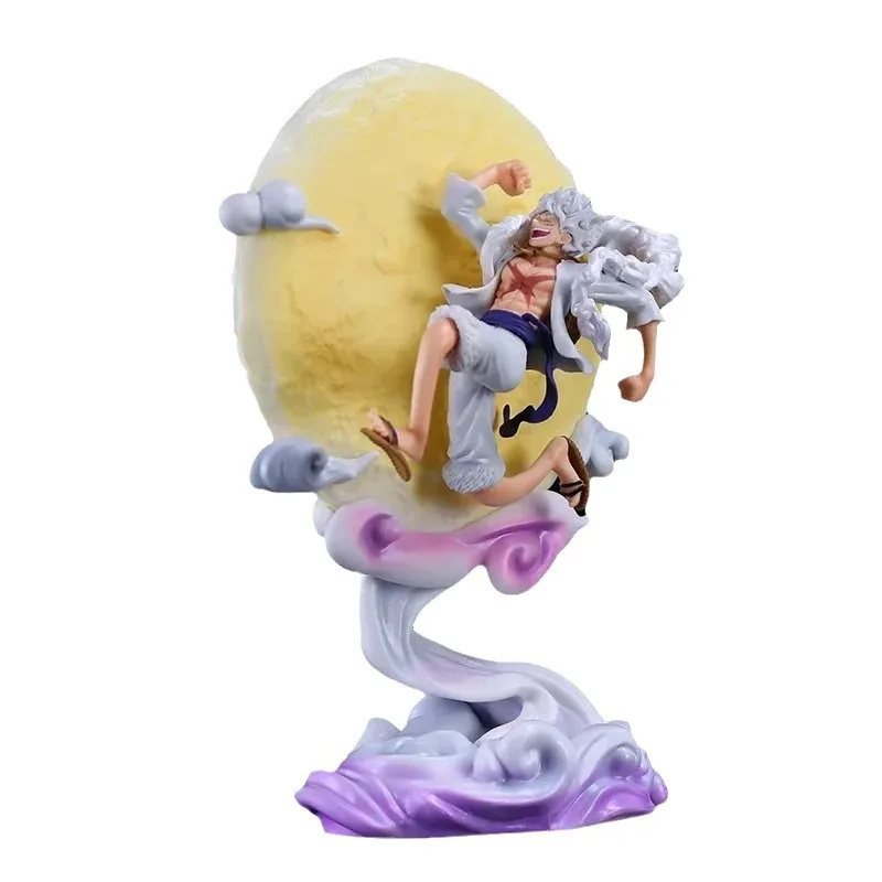 One Pieced Figures Luffy Nika Anime Figures Luffy Gear 5 Figures Gk Figurine Pvc Statue Model Doll Collectible Toys Gifts