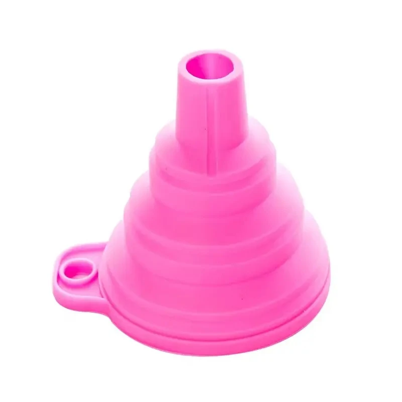 Foldable Funnel Silicone Household Liquid Dispensing Kitchen Tools Universal Auto Engine Oil Petrol Change Funnel