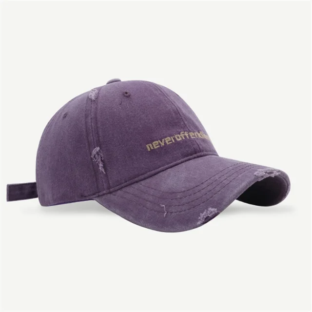 Fashionable  distressed Structured Baseball Caps - Ideal for Casual & Sports Wear breathe ttrucker cap