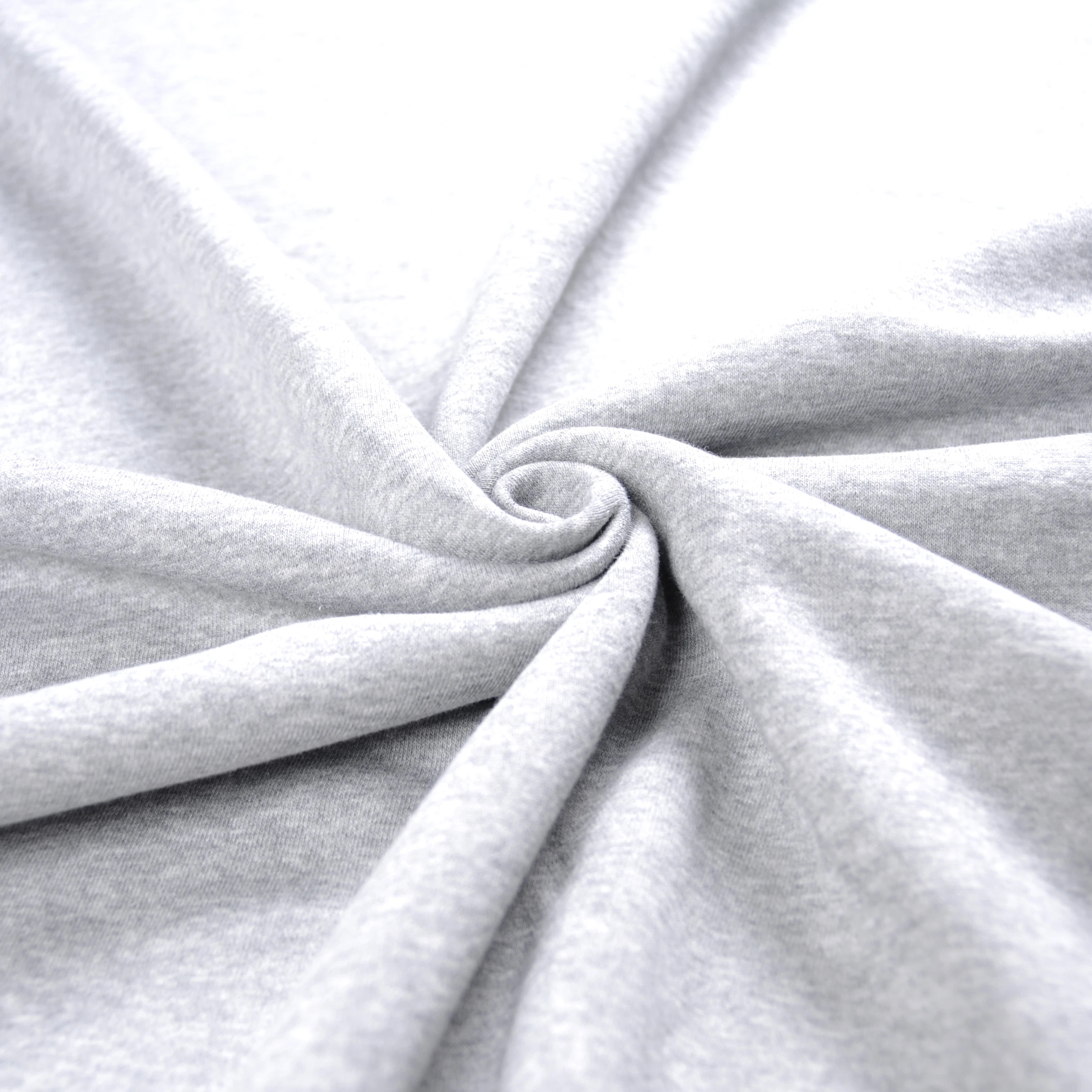 2024 New Arrival CVC 80/20 French Terry Fleece with Back Brushed P/D Fabric for Garment/Sweater