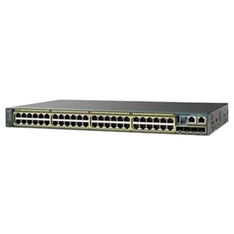Original WS-C2960S-48FPS-L 48 Port Gigabit Ethernet PoE Switch