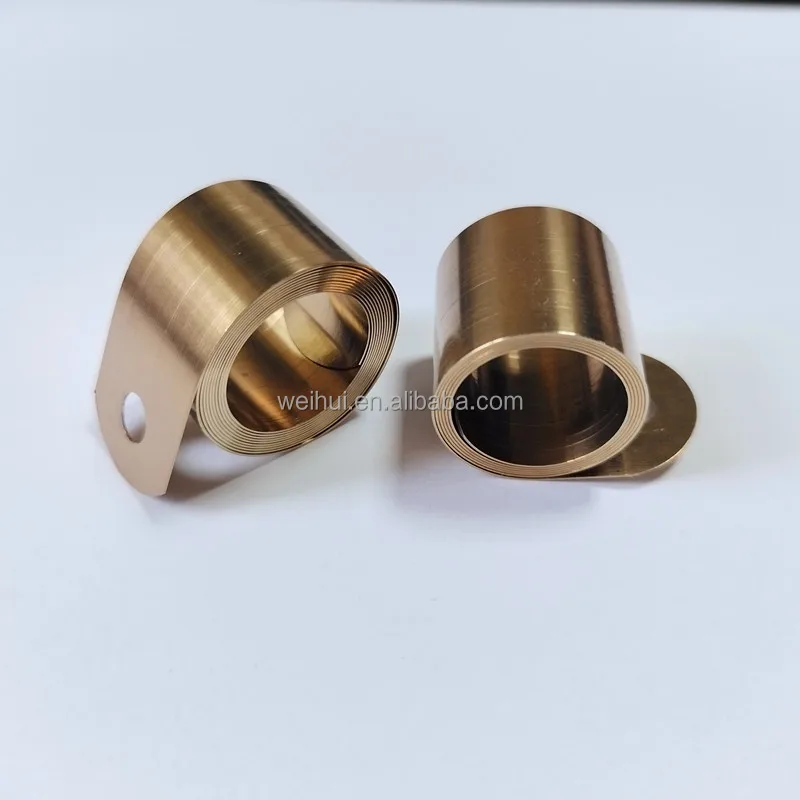 High quality SS301 SUS301 Constant Force Coil Spring For Cable Electric engine and  Curtain Type Fire Damper