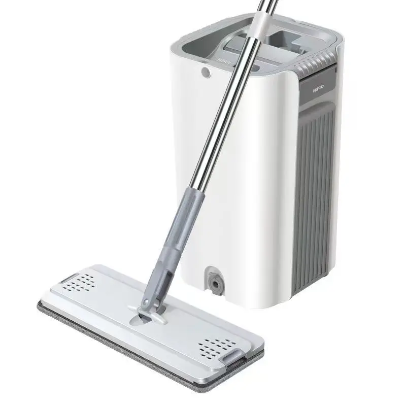 hot selling easy self squeeze magic Microfiber squeeze Floor Mop for home cleaning  flat Mop With Bucket for best floor cleaning