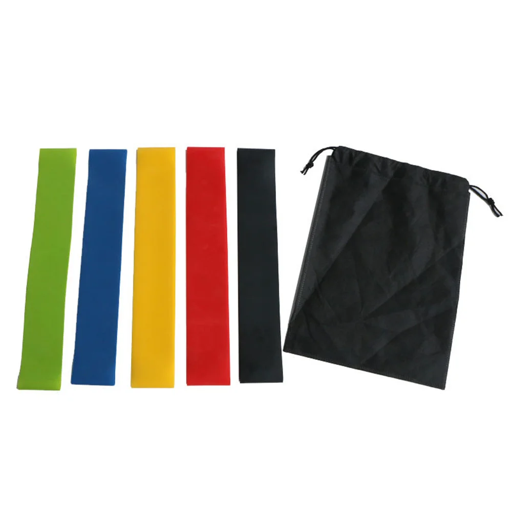 China factory wholesale Custom Logo Yoga Fitness Exercise Elastic Stretch Mini Latex Resistance Loop Band