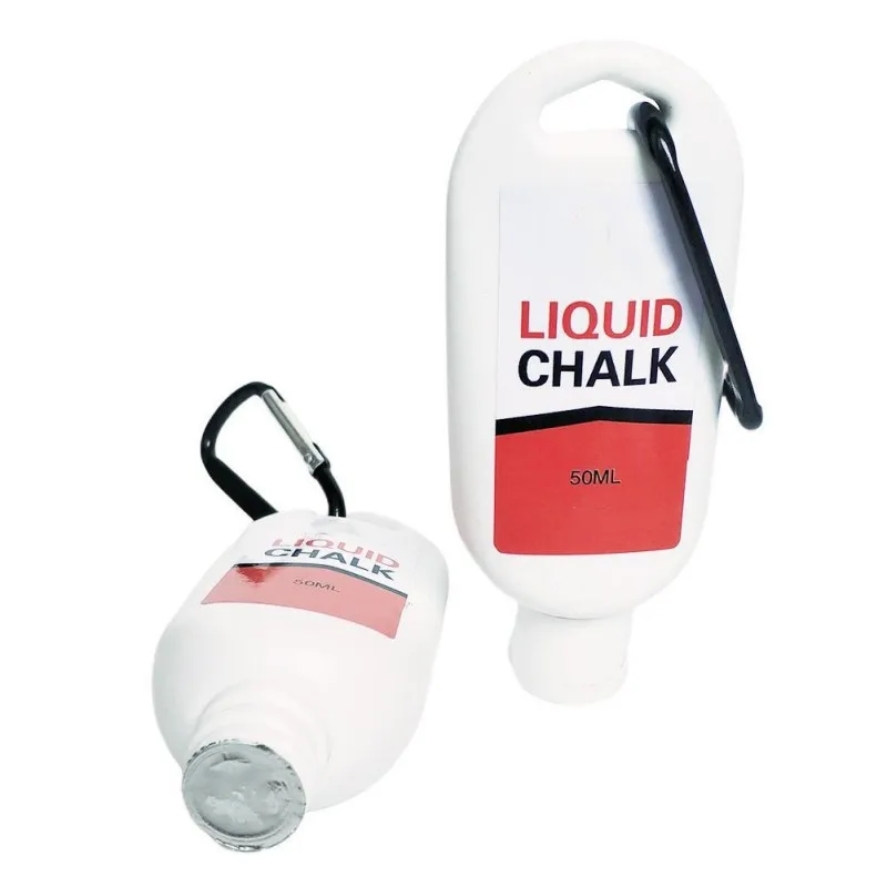 Liquid Gym Chalk Transparent 50ml Bottle Liquid Magnesium Carbonate for Rock Climbing Weightlifting Absorb Sweat Antislip