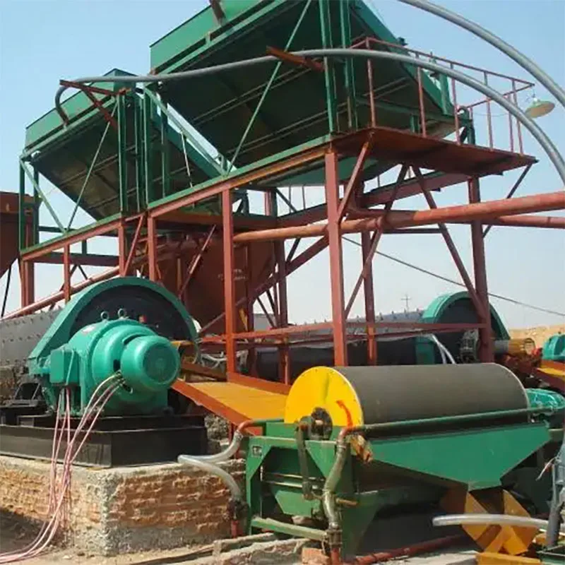 Mining Machine Wet Drum Magnetic Separator for Iron Ore Upgrade China Supplier