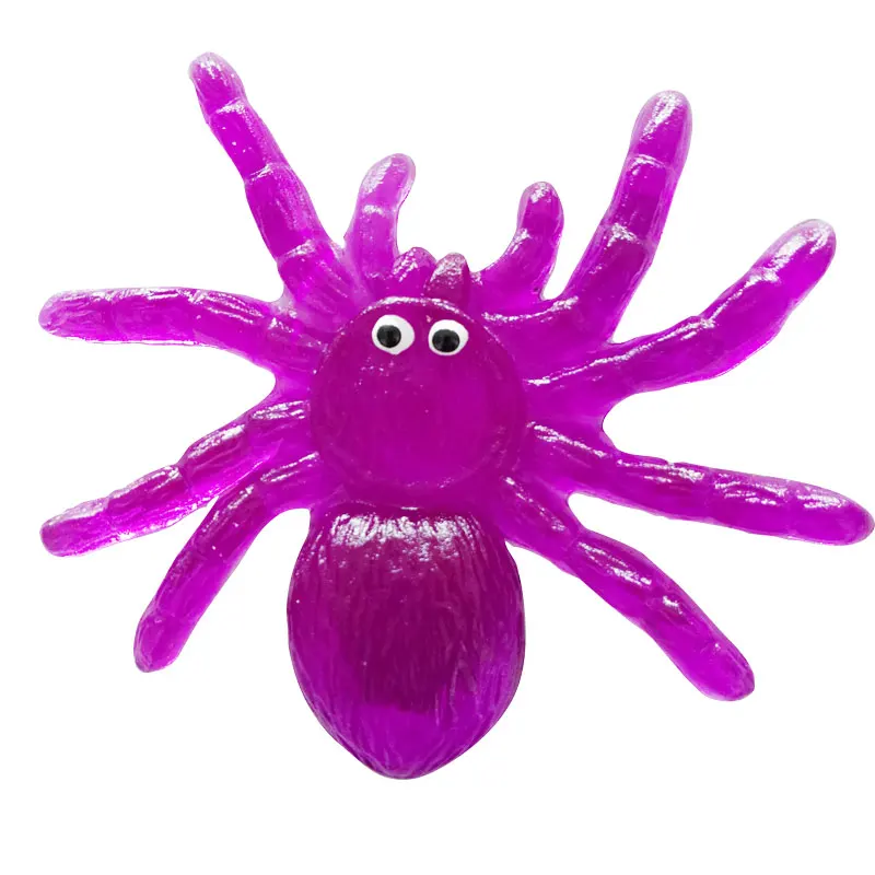 Trading toys new promotion sale TPR sticky spider squashy animal for kids