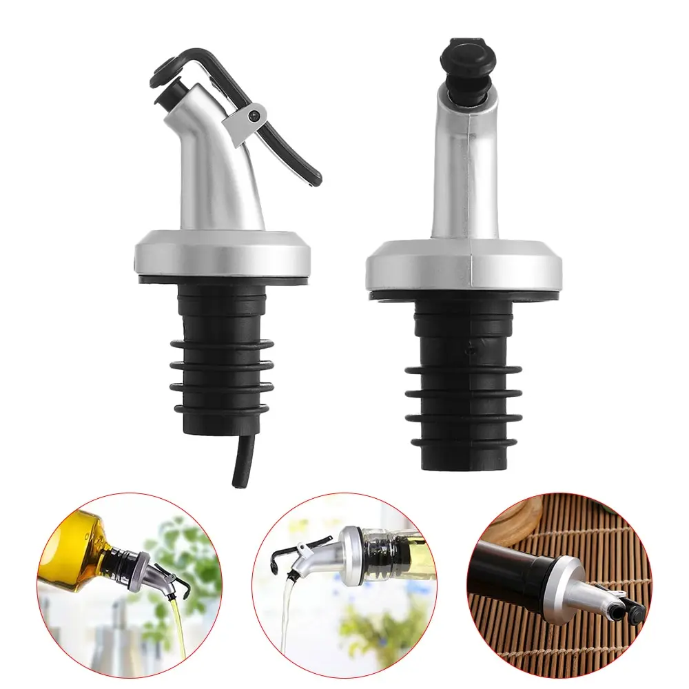 Low Price Kitchen Plastic Wine Bottle Dispenser Stopper For Olive Oil Bottle Spout Pourer