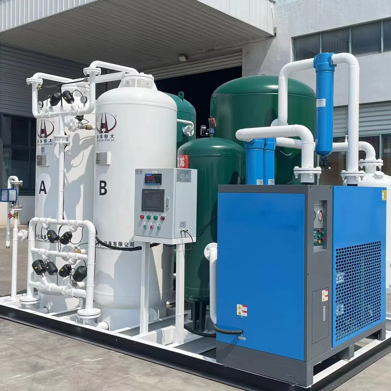 ASME Industrial Nitrogen Generator Food Industry N2 Produce Device