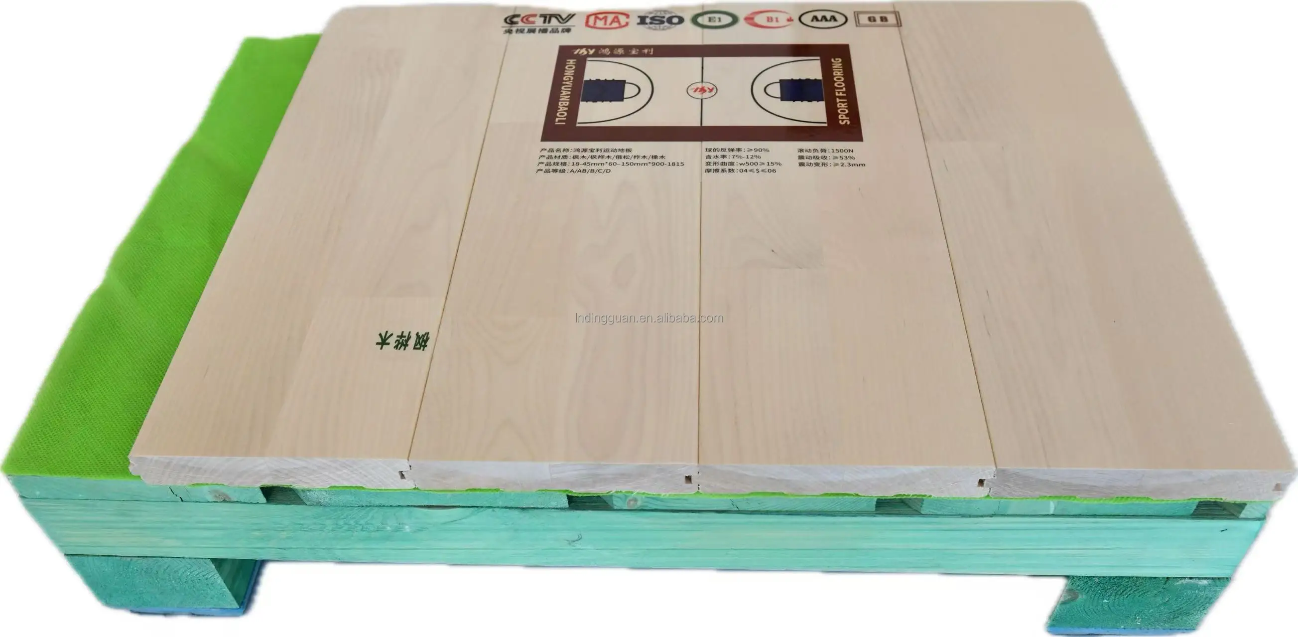 Wholesale popular indoor natural high-quality maple waterproof hardwood Huamu flooring